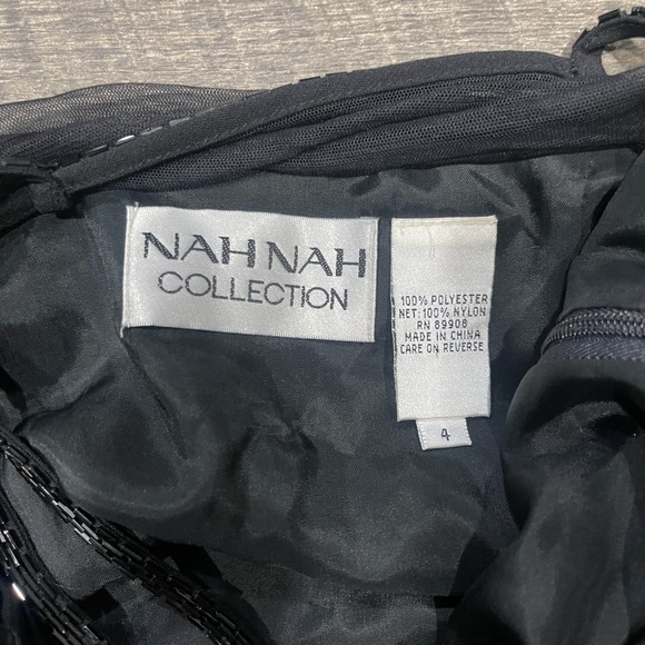 Vintage NAH NAH Collection Little Black Dress - Picture 4 of 4